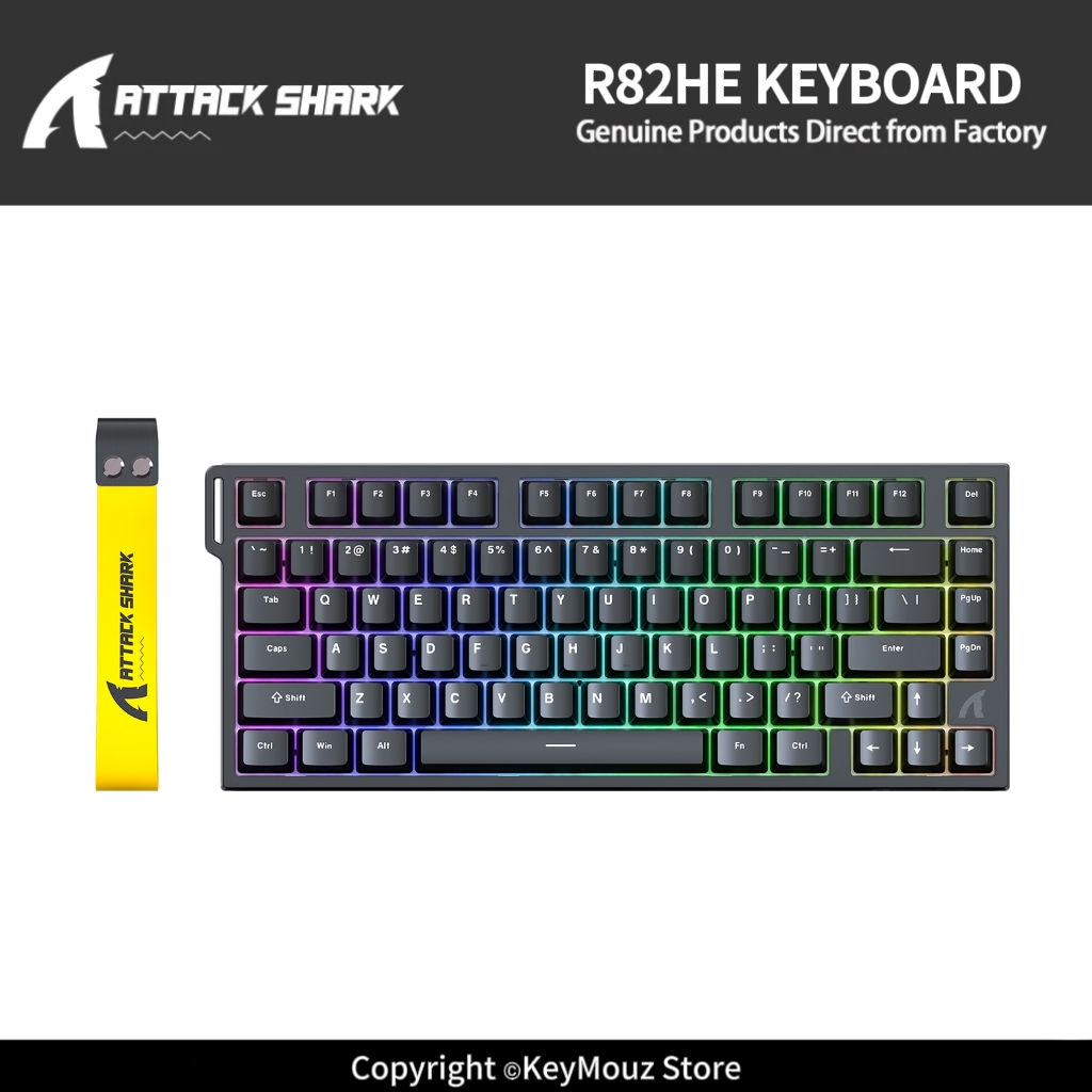 Gaming Keyboard Hot Swappable - Teclado Mecánico con Cable ATTACK SHARK