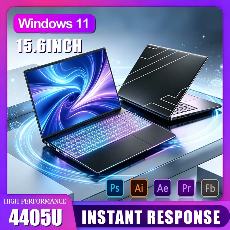 Gaming Keyboard 2026 - Portátil 2026 Intel Core 4405U 15.6