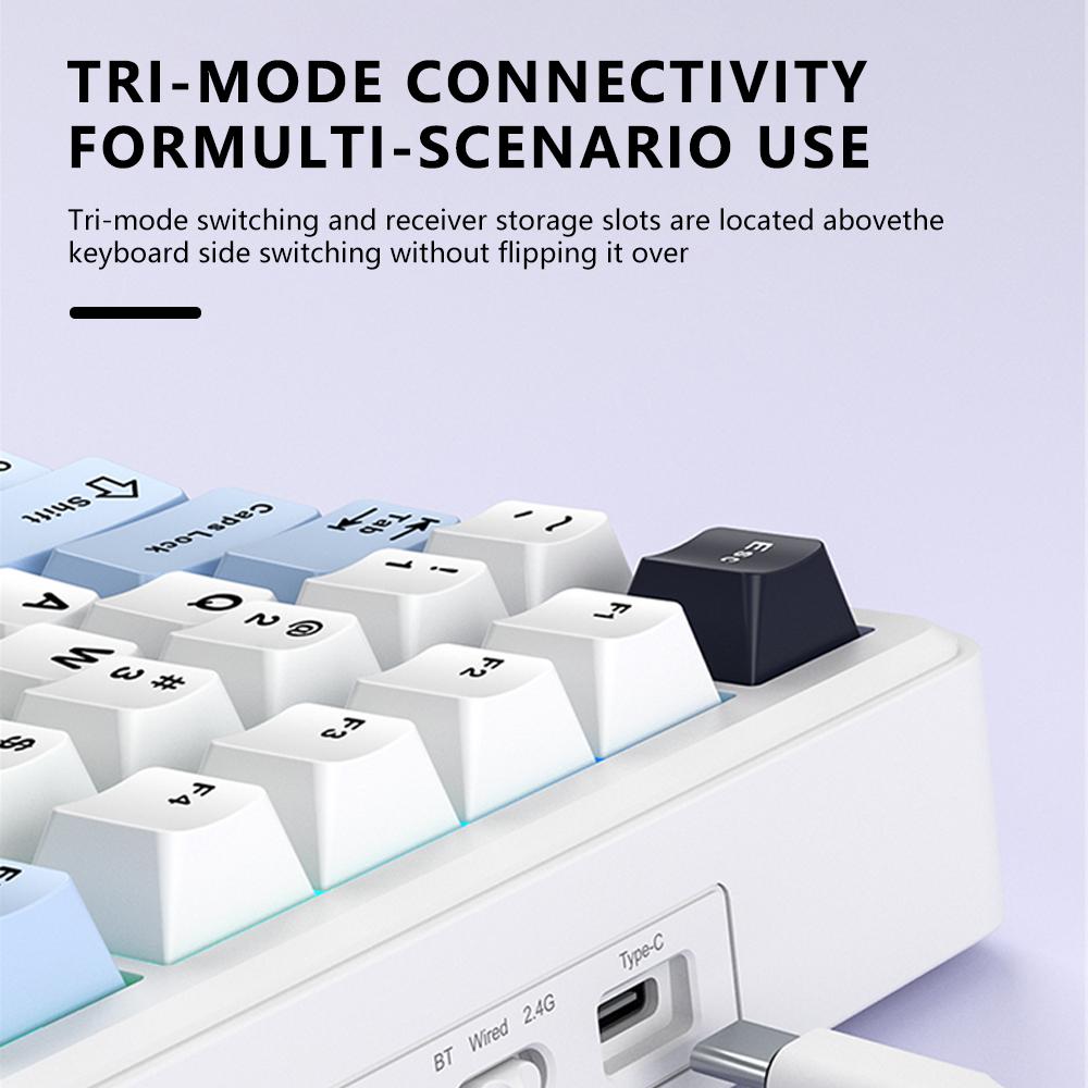 Teclado Mecánico para Juegos A - Gaming Keyboard Hot Swappable reseña y precio