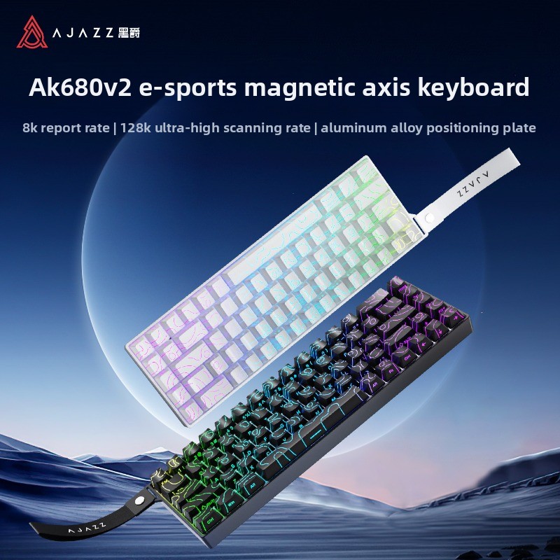 Teclado Mecánico AJAZZ AK680 V - Gaming Keyboard Hot Swappable reseña y precio