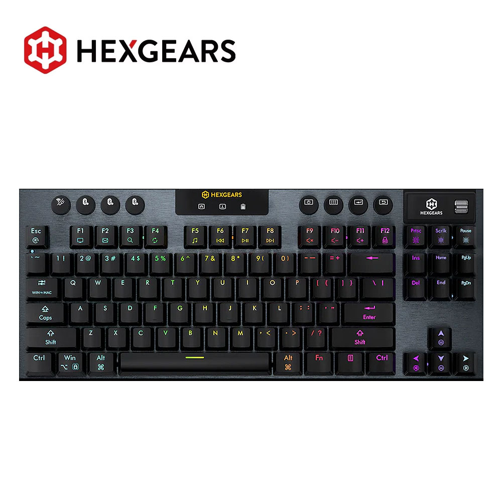 HEXGEARS-Teclado mecánico A3,  - Gaming Keyboard Hot Swappable reseña y precio